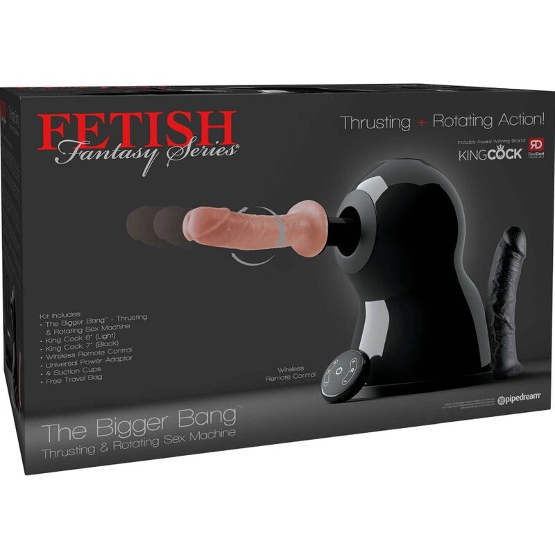 Serie Fetish Fantasy - Máquina de Sexo Mayor Rotação e Empurro