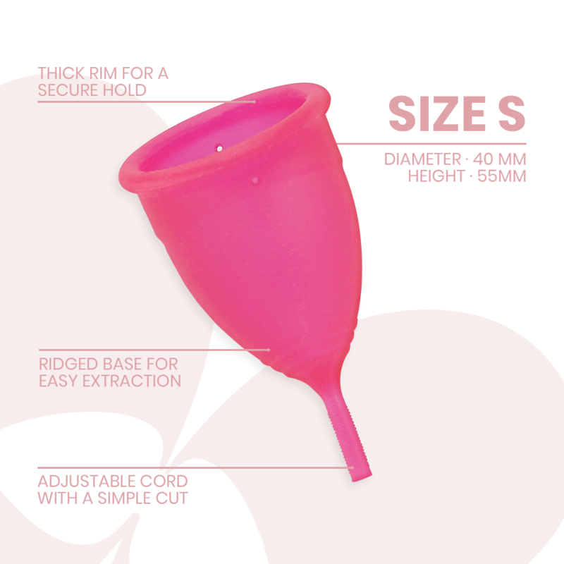 INTIMICHIC - COPO MENSTRUAL EM SILICONE MÉDICO - TAMANHO S - Sex Shop Sexy