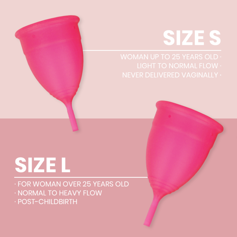 INTIMICHIC - COPO MENSTRUAL EM SILICONE MÉDICO - TAMANHO S - Sex Shop Sexy