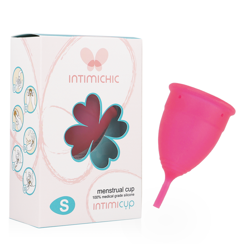 INTIMICHIC - COPO MENSTRUAL EM SILICONE MÉDICO - TAMANHO S - Sex Shop Sexy