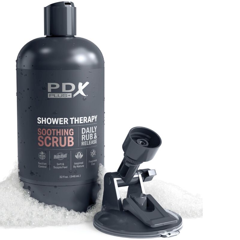 PDX PLUS - MASTURBADOR STROKER DISCRETO DISEÑO GARRAFA CALMANTE EXFOLIANTE CANDY SHAMPOO