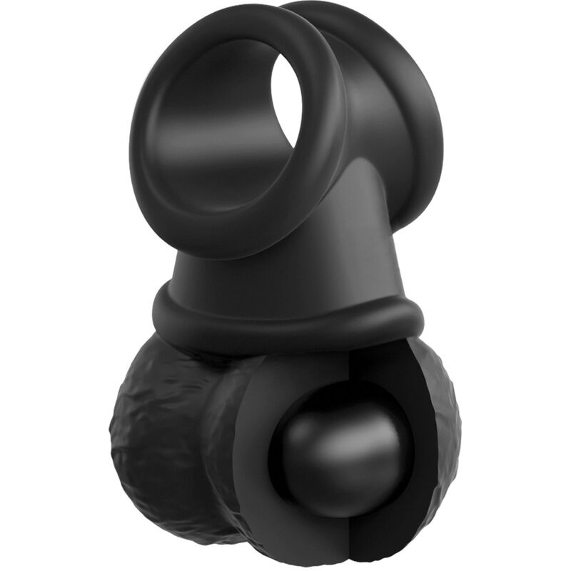 KING COCK - ELITE KIT ARNÊS AJUSTÁVEL DELUXE COM ANÉL PARA TESTÍCULOS & DILDO 20.3 CM