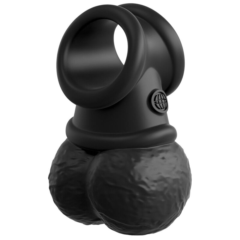 KING COCK - ELITE KIT ARNÊS AJUSTÁVEL DELUXE COM ANÉL PARA TESTÍCULOS & DILDO 20.3 CM