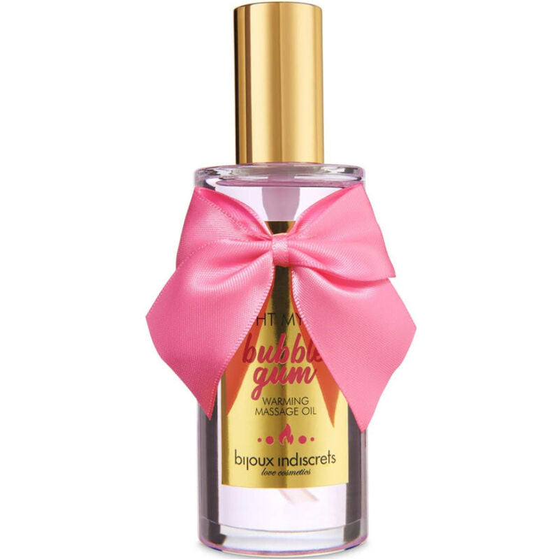 BIJOUX - INDISCRETS KIT BUBBLEGUM PLAY COM ÓLEO GEL Y BRILLO DE LABIOS