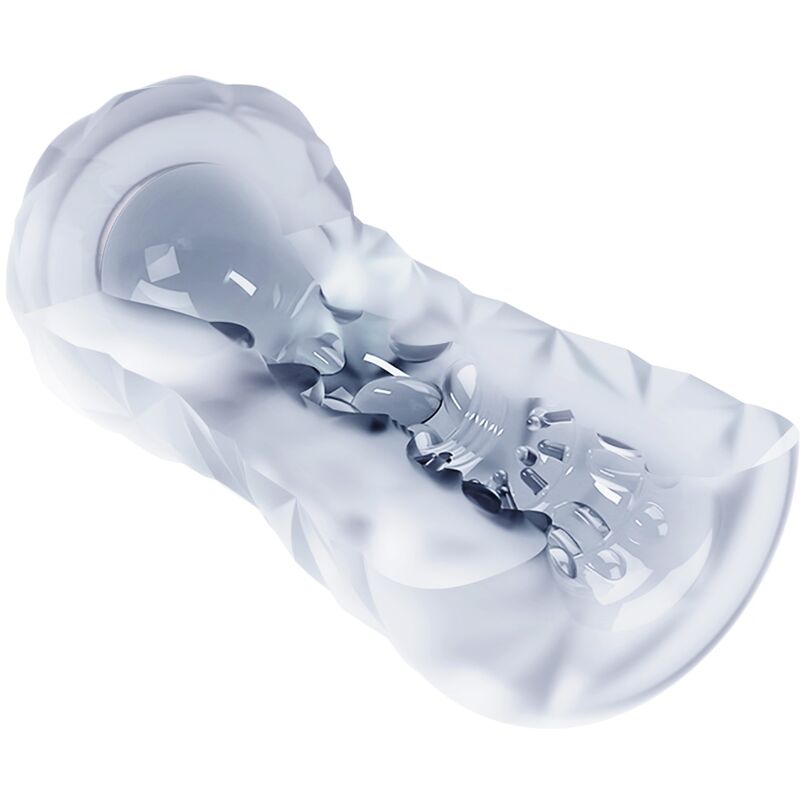 PRETTY LOVE - MASTURBADOR MASCULINO FANTASY COM ESPIRAL INTERNA E BOLAS TRANSPARENTE
