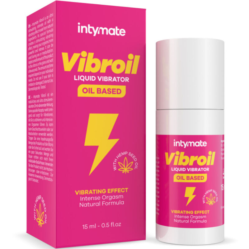 INTIMATELINE INTYMATE - VIBROIL ÓLEO ÍNTIMO PARA ELA EFEITO VIBRADOR 15 ML
