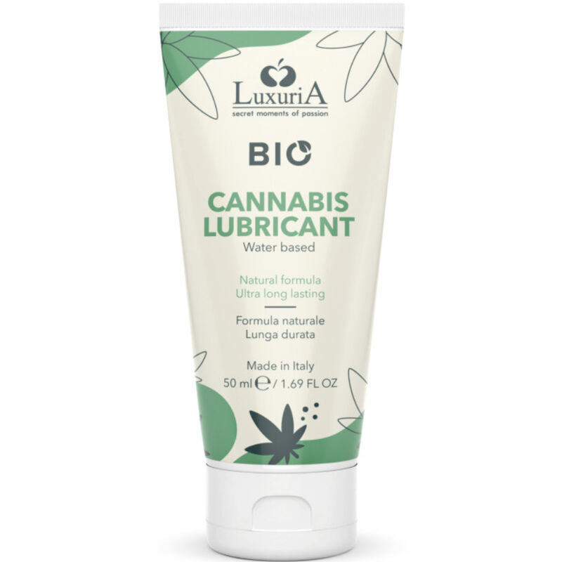 IntimateLine - Lubricante Luxúria Base de Agua Bio Cannabis 50 Ml