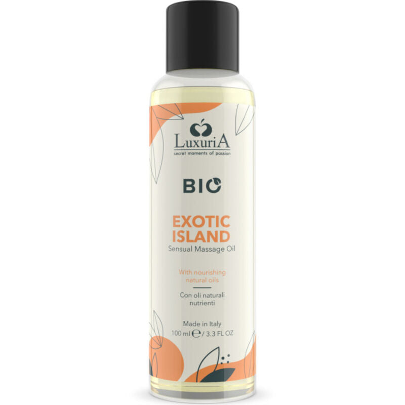 INTIMATELINE LUXURIA - ÓLEO DE MASAJE BIO ILHA EXÓTICA 100 ML