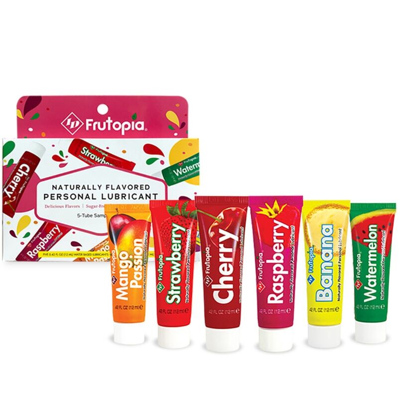 ID FRUTOPIA - LUBRICANTE SORTIDO 5 PACK 12 ML