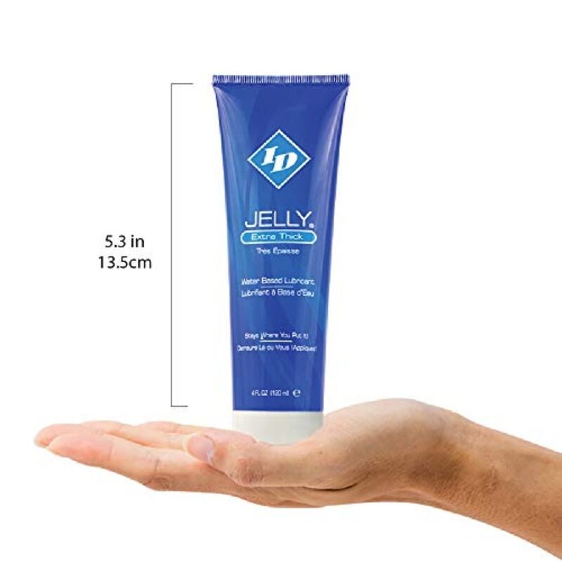 ID JELLY - LUBRIFICANTE A BASE DE ÁGUA TUBO DE VIAGEM EXTRA GROSSO 120 ML