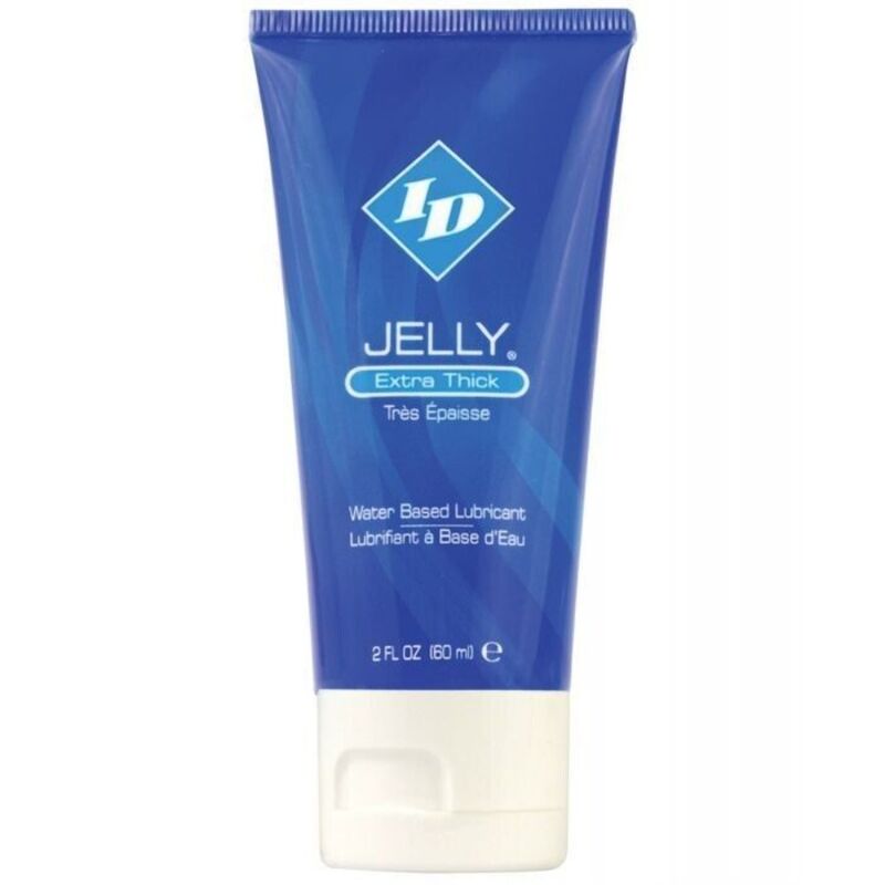 ID JELLY - LUBRIFICANTE A BASE DE ÁGUA TUBO DE VIAGEM EXTRA GROSSO 60 ML