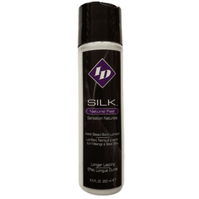 ID SILK - FEEL LUBRIFICANTE À BASE DE ÁGUA E SILICONA NATURAL 250 ML