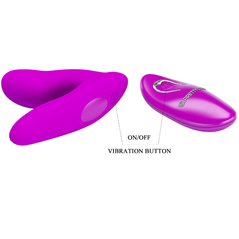 PRETTY LOVE - MASAJEADOR MELVIN CLITORIS CON CONTROL REMOTO