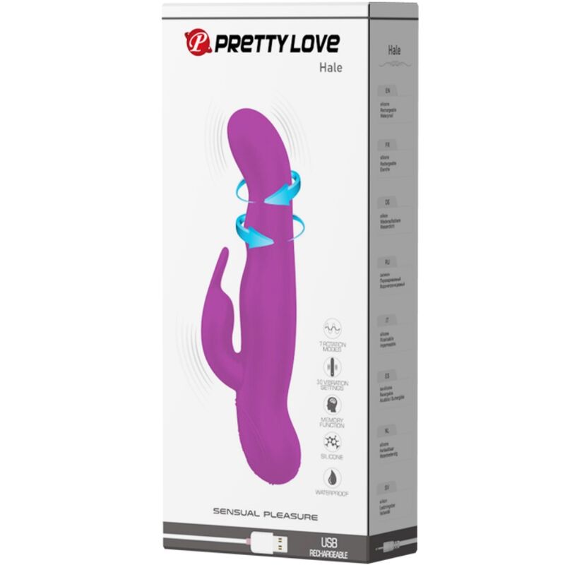 PRETTY LOVE - HIGHGRADE HALE ROTADOR LILÁS - Sex Shop Sexy