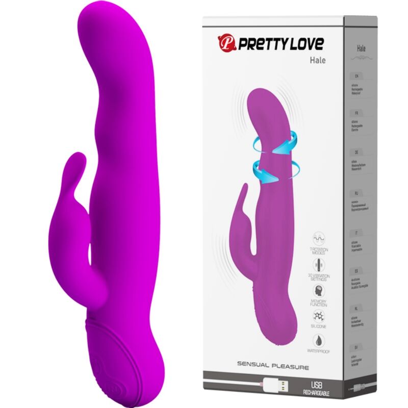 PRETTY LOVE - HIGHGRADE HALE ROTADOR LILÁS - Sex Shop Sexy