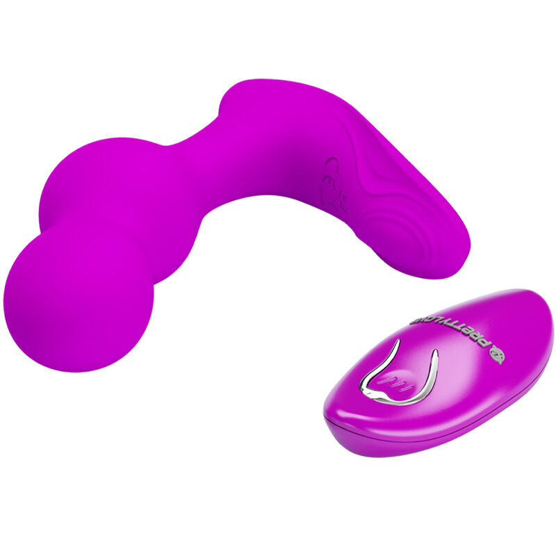 PRETTY LOVE - MASAJEADOR VIBRADOR ANAL TERRANCE COM CONTROLE REMOTO