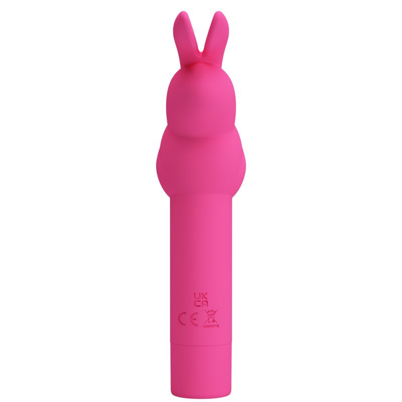 PRETTY LOVE - VIBRADOR DE SILICONA GERARDO FUCSIA CONEJO
