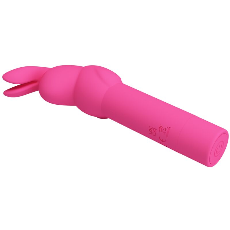 PRETTY LOVE - VIBRADOR DE SILICONA GERARDO FUCSIA CONEJO