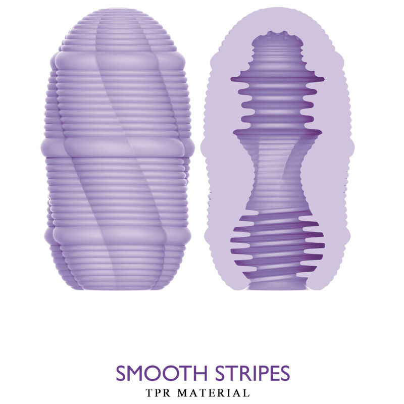 PRETTY LOVE - OVO MASTURBADOR SMOOTH STRIPES CUPID