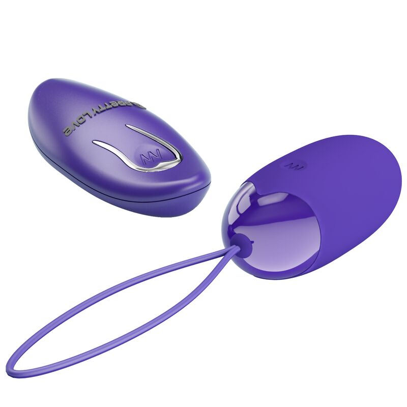 PRETTY LOVE - BERGER YOUTH OVO VIBRADOR COM CONTROLO REMOTO VIOLETA