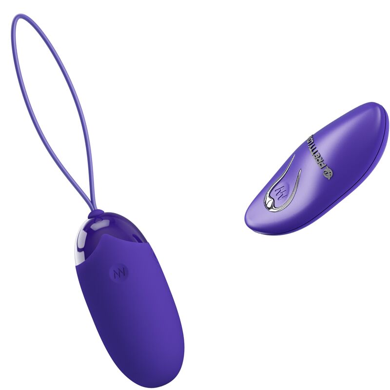PRETTY LOVE - BERGER YOUTH OVO VIBRADOR COM CONTROLO REMOTO VIOLETA