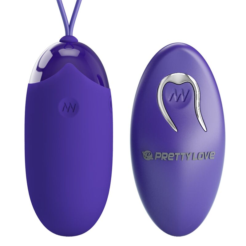 PRETTY LOVE - BERGER YOUTH OVO VIBRADOR COM CONTROLO REMOTO VIOLETA
