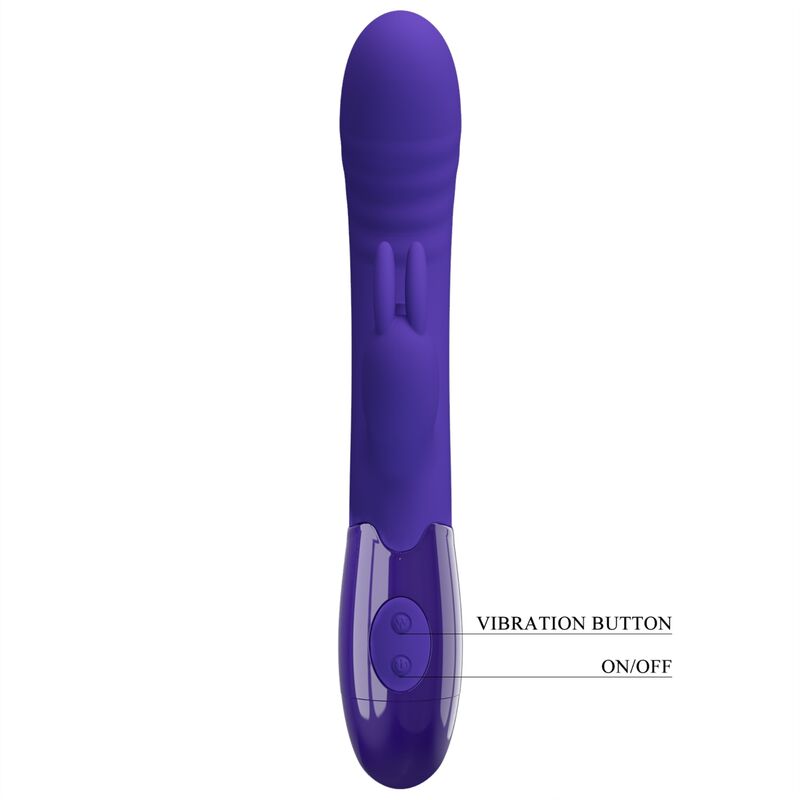 PRETTY LOVE - VIBRADOR DE COELHO VIOLETA CERBERUS JUVENIL