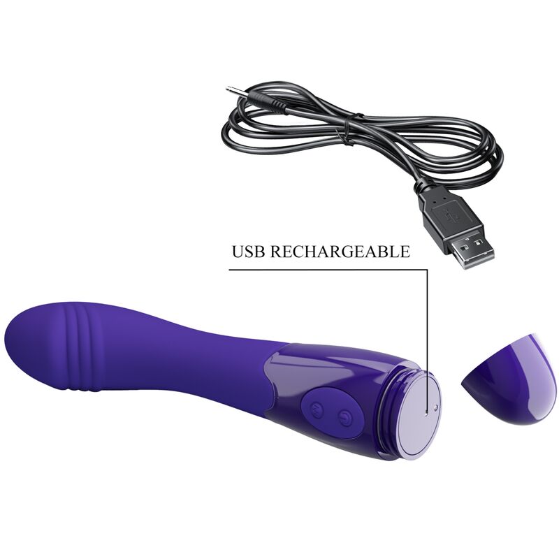 PRETTY LOVE - ELEMENTAL YOUTH DILDO VIBRADOR ROXO