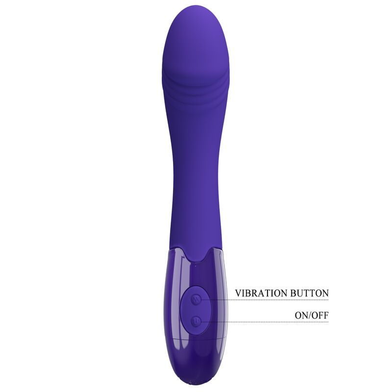 PRETTY LOVE - ELEMENTAL YOUTH DILDO VIBRADOR ROXO