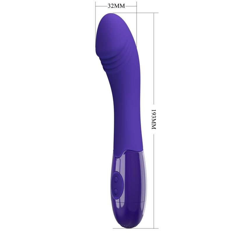 PRETTY LOVE - ELEMENTAL YOUTH DILDO VIBRADOR ROXO