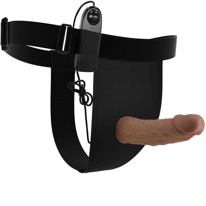 PRETTY LOVE - HARNESS BRIEFS COM VIBRAÇÃO DILDO INCLUÍDO