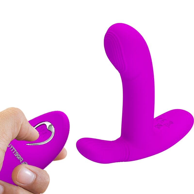 PRETTY LOVE - MASAJEADOR DE CLITORIS GERI ROSA CONTROLE REMOTO