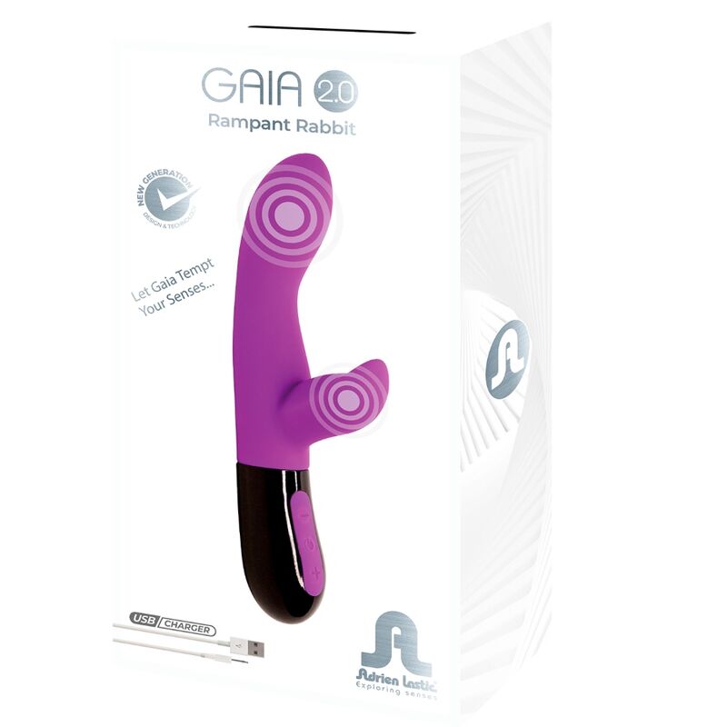 Adrien Lastic - Gaia 2.0 Coelho Vibrador Violeta