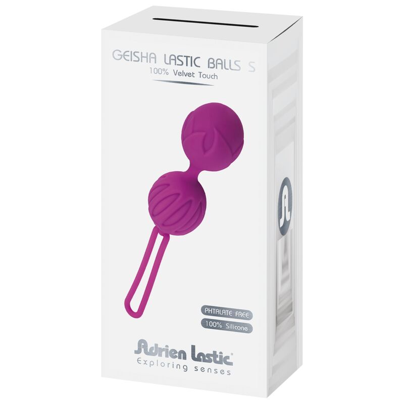 ADRIEN LASTIC - BOLAS DE SILICONA GEISHA LASTIC TAMANHO S VIOLETA