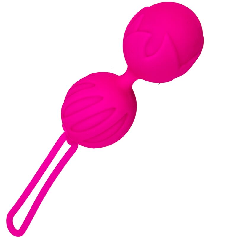 ADRIEN LASTIC - BOLAS DE SILICONA GEISHA LASTIC TAMANHO S FÚCSIA