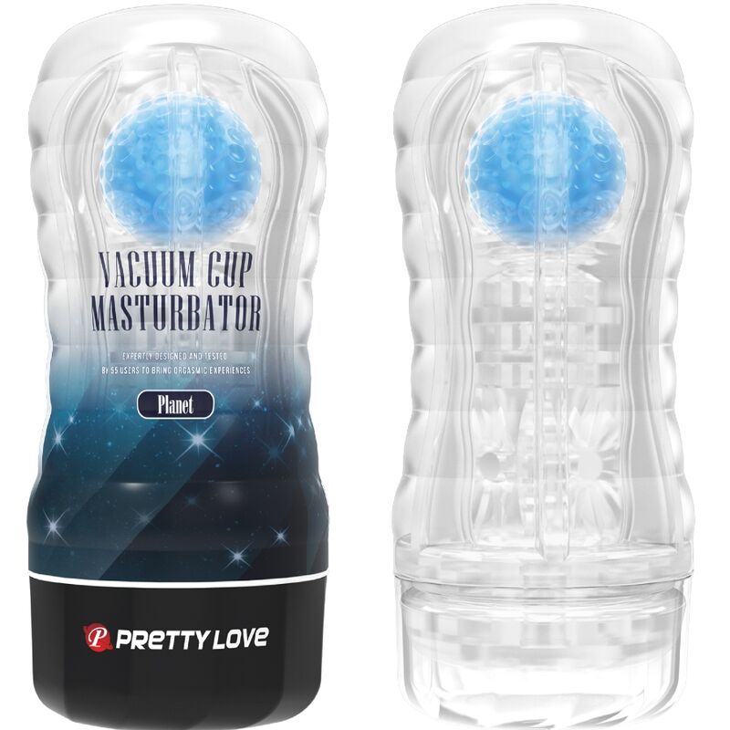 PRETTY LOVE - PLANET CAPA MASTURBADORA AZUL