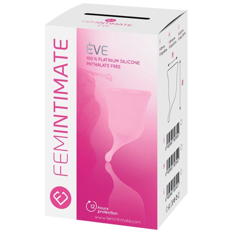 Feminintimate - Eve Novo Copo Menstrual de Silicona - Tamanho L