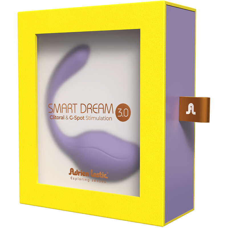 Adrien Lastic - Estimulador de Clítoris Smart Dream 3.0 y Control Remoto G-Spot Violeta - Aplicativo Gratuito