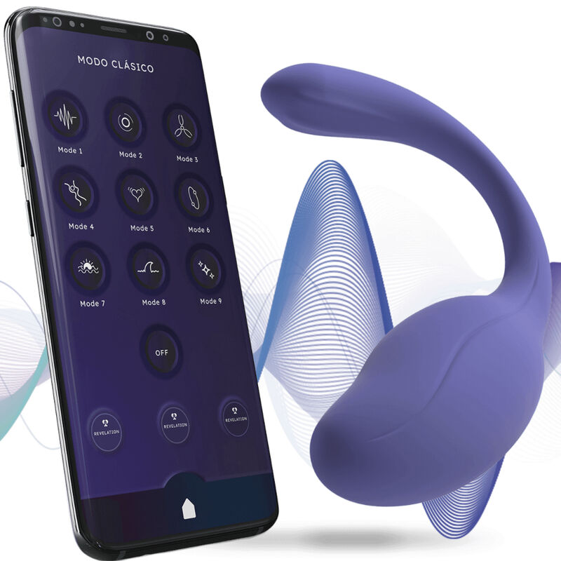 Adrien Lastic - Estimulador de Clítoris Smart Dream 3.0 y Control Remoto G-Spot Violeta - Aplicativo Gratuito
