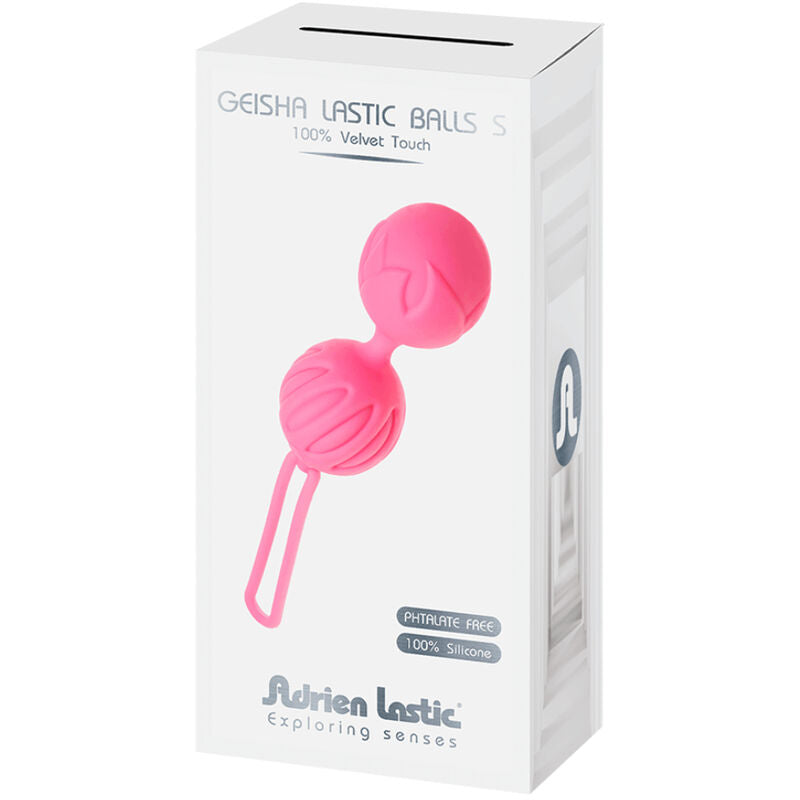 Adrien Lastic - Bolas de Silicona Geisha Lastic Tamanho S Rosa