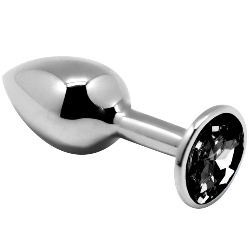 VIVO MINI PLUG PRAZER ANAL METAL PRETO TAMANHO M