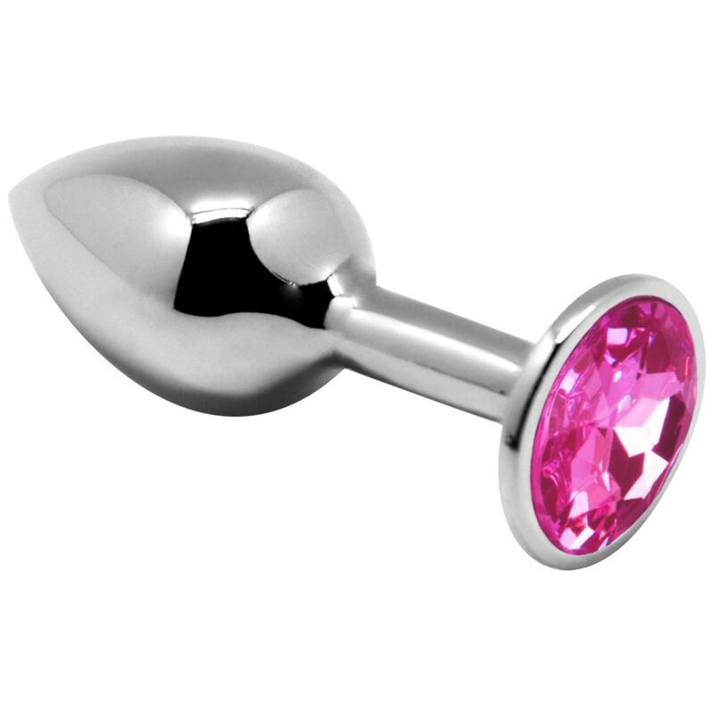 VIVO - MINI PLUG PRAZER ANAL METAL ROSA TAMANHO L