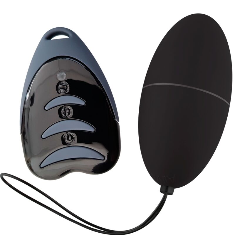 Alive - Magic Egg 3.0 Vibratório Ovo Controle Remoto Negro
