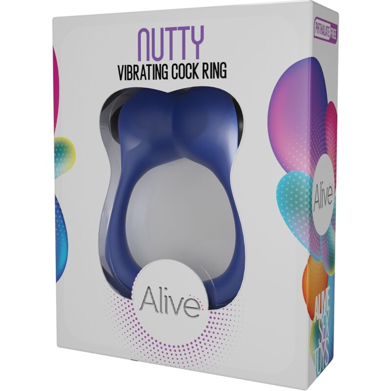ALIVE - ANEL VIBRANTE NUEZ AZUL