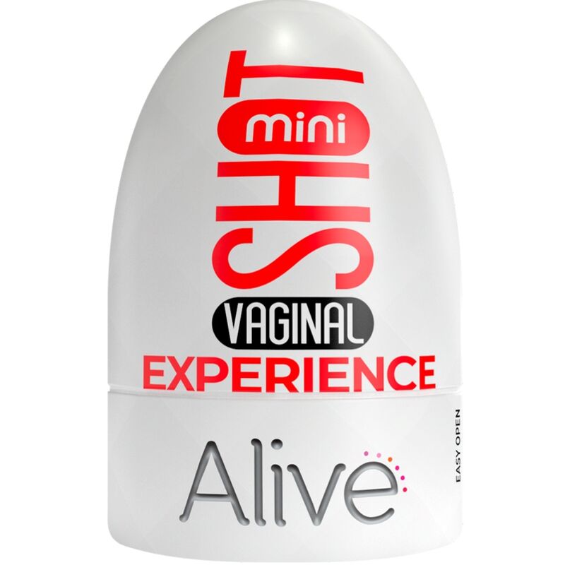 MINI MASTURBADOR VAGINAL ALIVE - SHOT EXPERIENCE