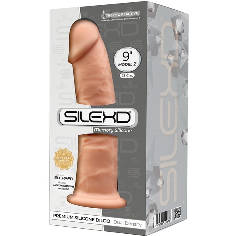 SILEXD - MODELO 2 PÊNIS REALÍSTICO PREMIUM SILEXPAN SILICONA 23 CM