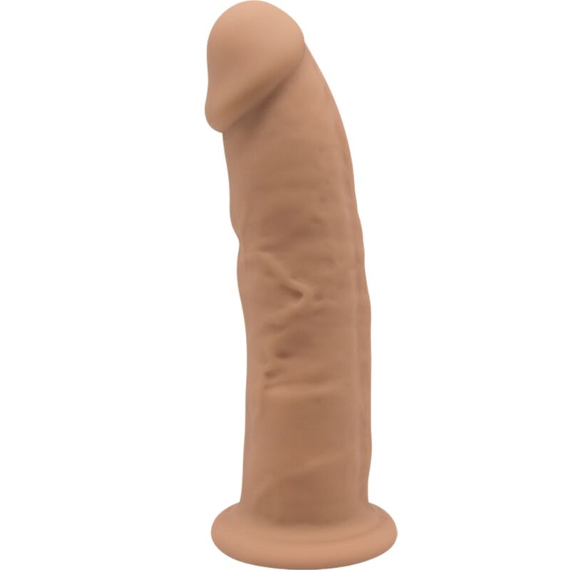SILEXD - MODELO 2 PÊNIS REALÍSTICO PREMIUM SILEXPAN SILICONA CARAMELO 15.4 CM