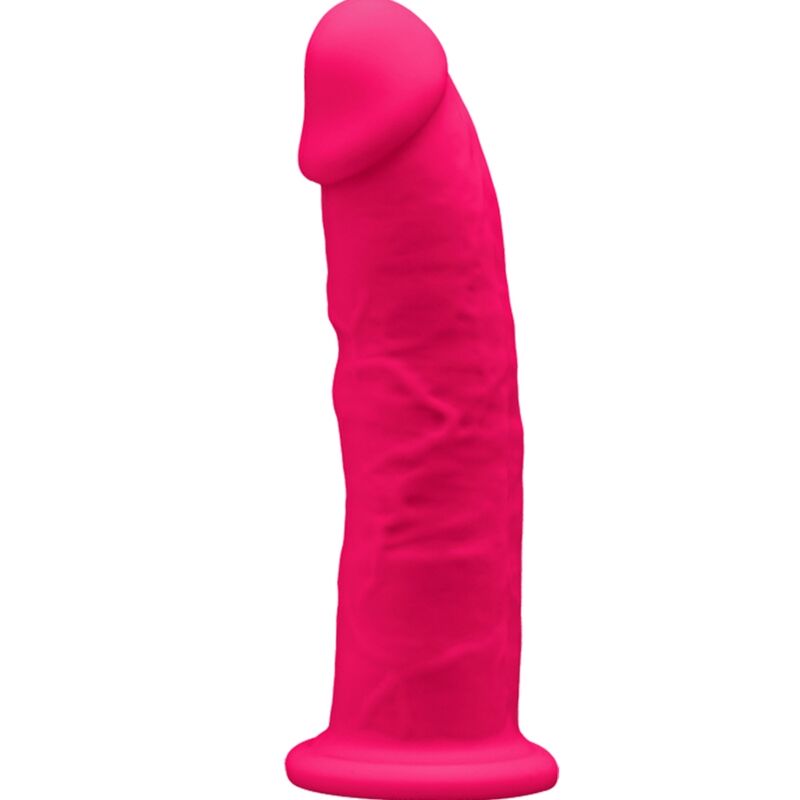 SILEXD - MODELO 2 PÊNIS REALÍSTICO PREMIUM SILEXPAN SILICONA FÚCSIA 15 CM
