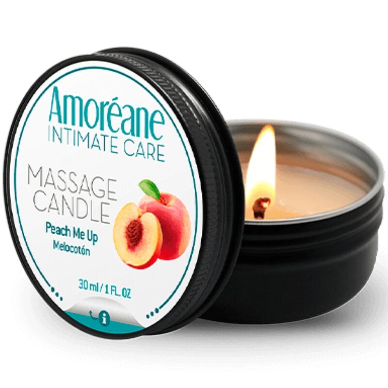 AMOREANE - VELA DE MASAJE PÊSSEGO 30 ML