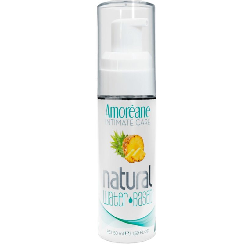 AMOREANE - LUBRIFICANTE A BASE DE ÁGUA ABACAXI 50 ML
